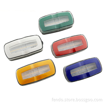 12V/24V Truck Trailer LED Side Marker Indicator Lamps - 29 LEDs Side Lights for Signals